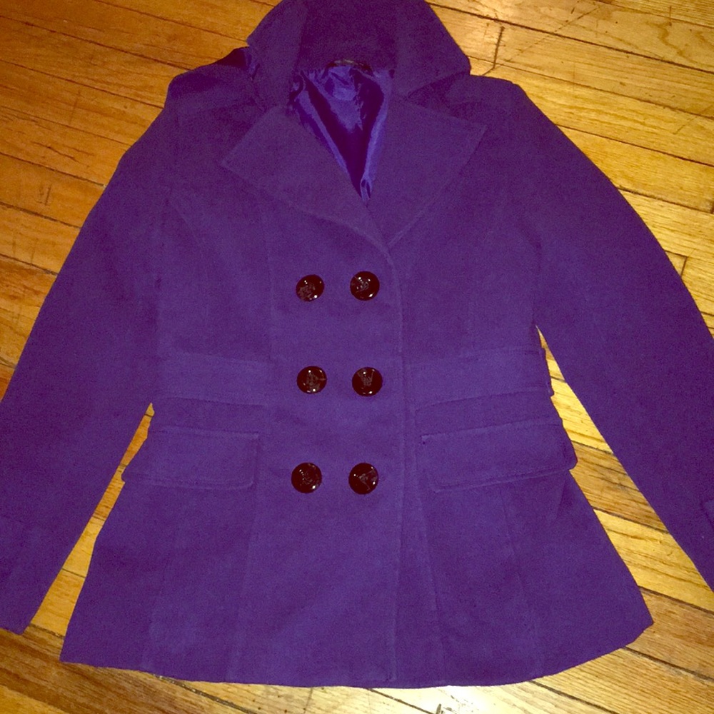 Purple Peacoat